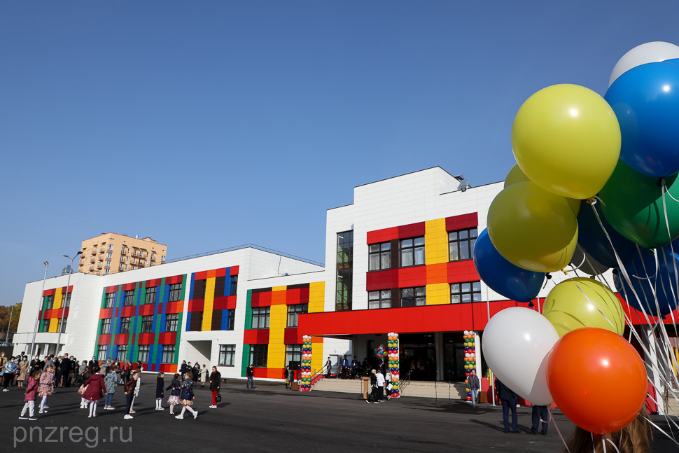 Иллюстрация к новости: Открытие нового корпуса школы №74 в г. Пенза