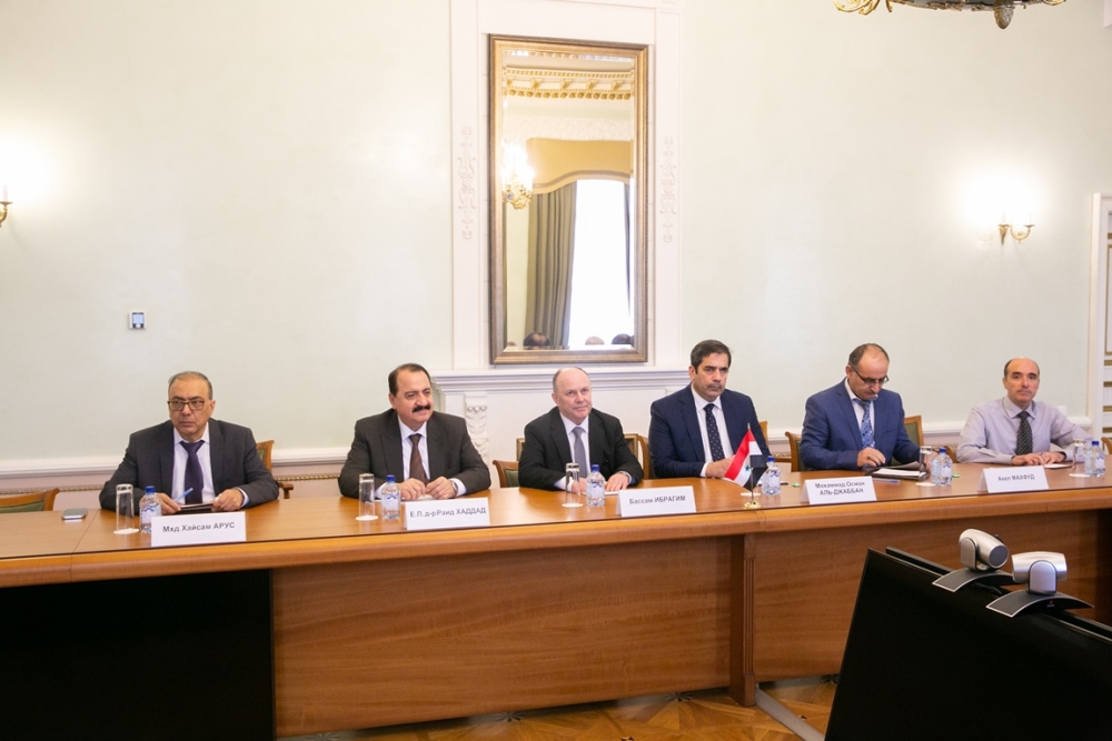 HSE University Hosts Syrian Delegation Led by Minister of Education Illustration for news: HSE University Hosts Syrian Delegation Led by Minister of Education