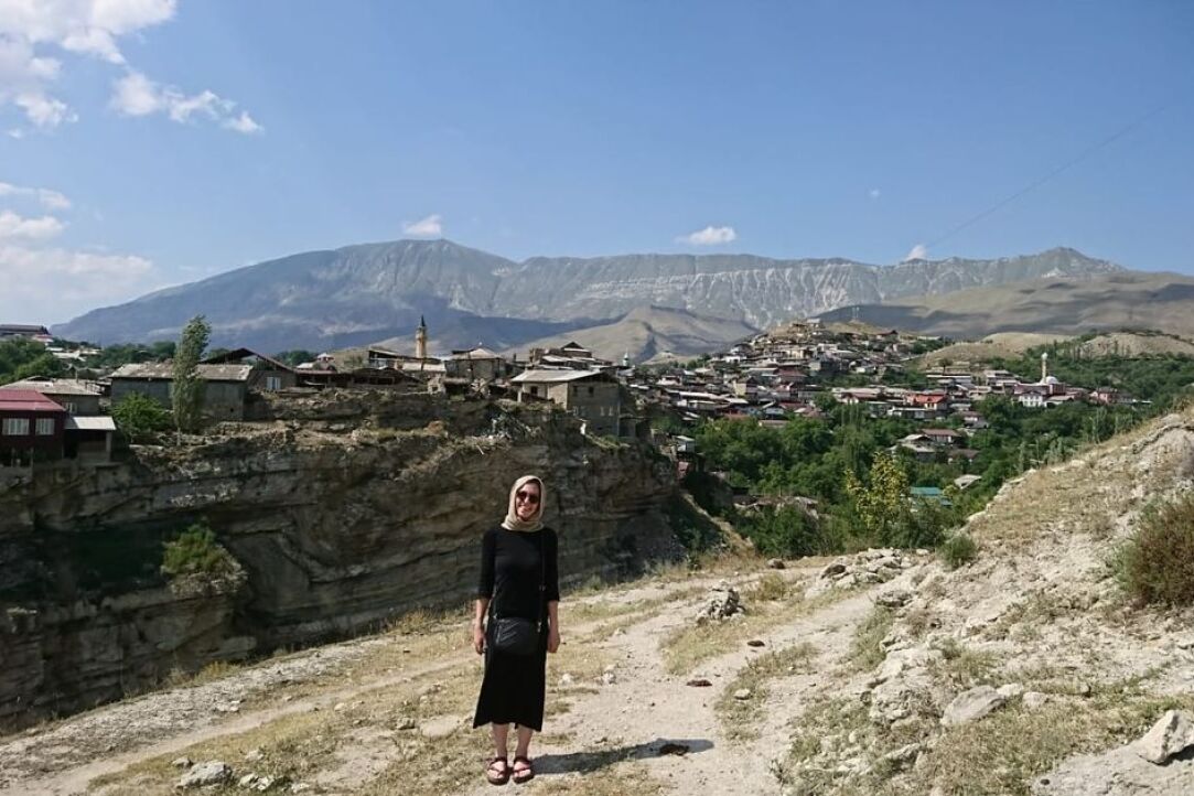 Chiara Naccarato in the village of Botlikh, Republic of Daghestan (Russia)